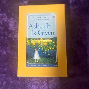 Ask and It Is Given Perpetual Flip Calendar